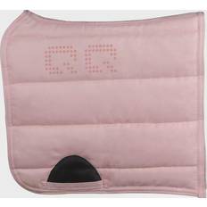 Équitation QHP Tapis de selle puff pad Super Grip Rose