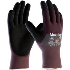 Purple Work Clothes ATG MaxiDry GP Coated Gloves - Purple