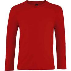 Sol's Kid's Imperial Long-Sleeved T-shirt - Red