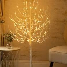 Pre-Lit Birch Twig Artificial Christmas Tree