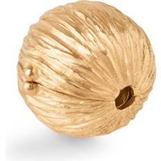 Kuglelås guld, 11,5mm Riflet