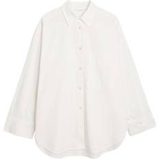 Herre - Hvid - XXS Skjorter By Malene Birger Derris Skjorte Whisper White