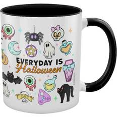 Keramik Espressotassen Grindstore Everyday Is Halloween Inner Espresso Cup