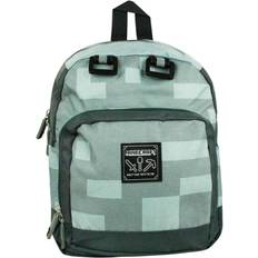 Minecraft Mochilas Minecraft Childrens/Kids Official Silver Mini Backpack Gris