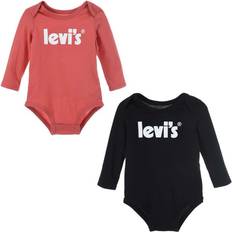 Schwarz Bodys Levi's 2er Pack Bodies - Schwarz/Grau