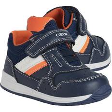 Kanvas Sandaler Barnskor Geox Sneakers Rishon B. B250RA 0BC14 C4324 Navy/Fluo Orange 8050036462794 679.00