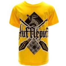 Childrens/Kids Hufflepuff T-Shirt Black/Yellow/Multicolour
