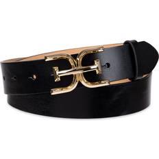 Unisex Belts Sam Edelman Logo Belt Black