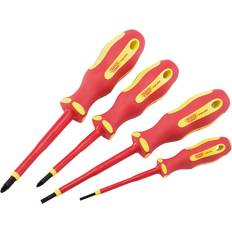 Pan Head Screwdrivers Draper Ergo Plus VDE Set Pan Head Screwdriver