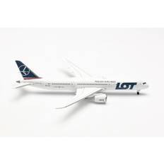 Herpa Boeing 787-9 Dreamliner LOT Polish Airlines SP-LSG 1:500