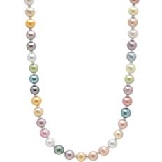 Nialaya Smykker Nialaya Pastel Pearl Necklace With Stainless Steel Halskæder hos Magasin Pearl
