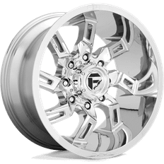 20" - 5/108 Car Rims Fuel Fuel 1PC D746 Lockdown 20x10 8x6.5 Chrome Wheel 20 -18mm Rim