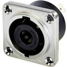 Neutrik NLT8MPXX Högtalar-hankontakt 8 Svart Silver