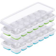 Silicone Ice Cube Trays ASAB 2 Packs Silicone Ice Cube Tray