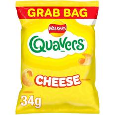 Walkers Quavers Cheese Snacks Crisps 34g