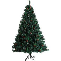 EVRE 6ft Artificial Christmas Tree Pine Cone