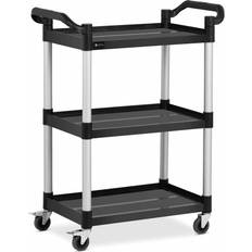 Blå Rulleborde Royal Catering Serveringsvogn 3 bordplader Rullebord