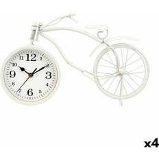 Metal Bordure Gift Decor Cykel Hvid Metal 36 x 22 x 7 cm Sæt af 4 Bordur