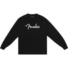 Fender Spaghetti Logo Long-Sleeve T-Shirt, Black