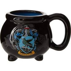 Cups & Mugs Silver Buffalo Harry Potter House Ravenclaw Crest Cauldron Mug