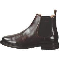 Gant St Fairkon Chelseastøvler, Dark Brown