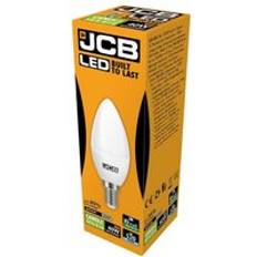 JCB LED Candle 520lm Opal 6w Light Bulb E14 6500k White