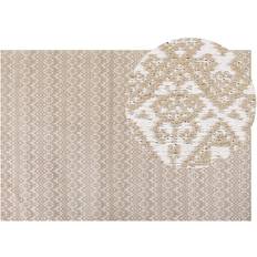 Beliani Atima Jutematta 200 x 300 cm Beige Beige cm