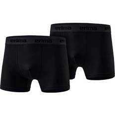 2 Stk. Unterhosen Erima Herren, Unterhosen, 2-Pack Boxershorts, Schwarz