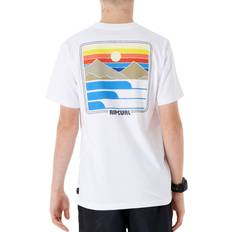 Rip Curl Kids Revival Sunset Crew Neck T-Shirt White yrs