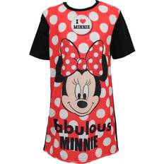 Disney Minnie Mouse Childrens Girls Fabulous Nightdress Black/Red/Multicolour