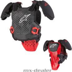 Moottoripyörän Kehonsuojaukset Alpinestars Nuorten Suojaliivi A-5 S - Musta/Valko/Punainen