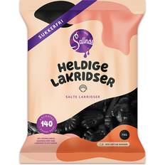 Sukkerfrie Lakrids Salinas Slik Heldige Lakridser 70g