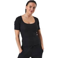 Bread & Boxers Dam T-shirts Bread & Boxers T-shirt Ribbed Black