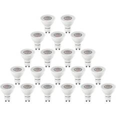 Light Bulbs Paul Russells Paul Russells Led Gu10 Light Bulb, 4W 345 Lumens, 50W Equivalent, 4000K Cool White, Ceiling Spotlights, Pack Of 20
