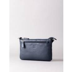 Lakeland Leather Enderby Small Cross Body Bag in Navy