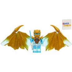 LEGO LEGO Ninjago Crystalized: Zane Dragon Minifigure with Sword and Shuriken