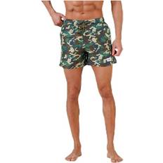 Frank Dandy Breeze Camo Swim Shorts - Green