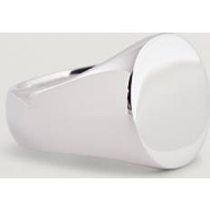 Tom Wood Oval Polished Ring Silver