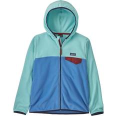 Patagonia Kinder Micro Snap-T Jacke blau