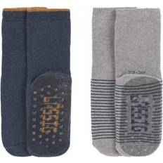 Lässig 2er-Pack ABS-Socken blau grau