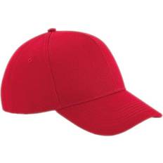 Red Caps Beechfield Ultimate Panel Cap Red One