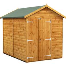 Outbuildings Power Sheds 8 6ft Windowless with Double Doors (Building Area )