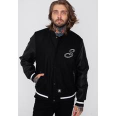 Starter Script College Jacket - Black