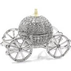 Jewellery Boxes Treasured Trinkets Crystal Carriage Trinket Box P1283