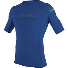 Blå Våddragtsdele O'Neill Youth Basic Skins Short Sleeve Rash Vest