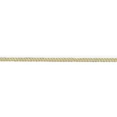 9ct Yellow Gold 20inch Light Filed Curb Chain G12FC20