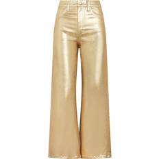 Gold Pants & Shorts Women's The Mia Metallic Ankle Jeans Gold Foil Gold Foil