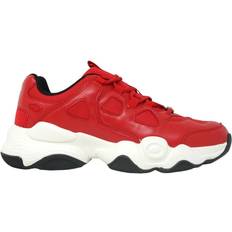 Philipp Plein Sport Brand Logo Tag Red Sneakers