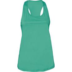 Turquoise Tank Tops Bella+Canvas Women's Jersey Racerback Tank Teal