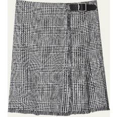 Burberry Skirts Burberry Warped Houndstooth Nylon Kilt